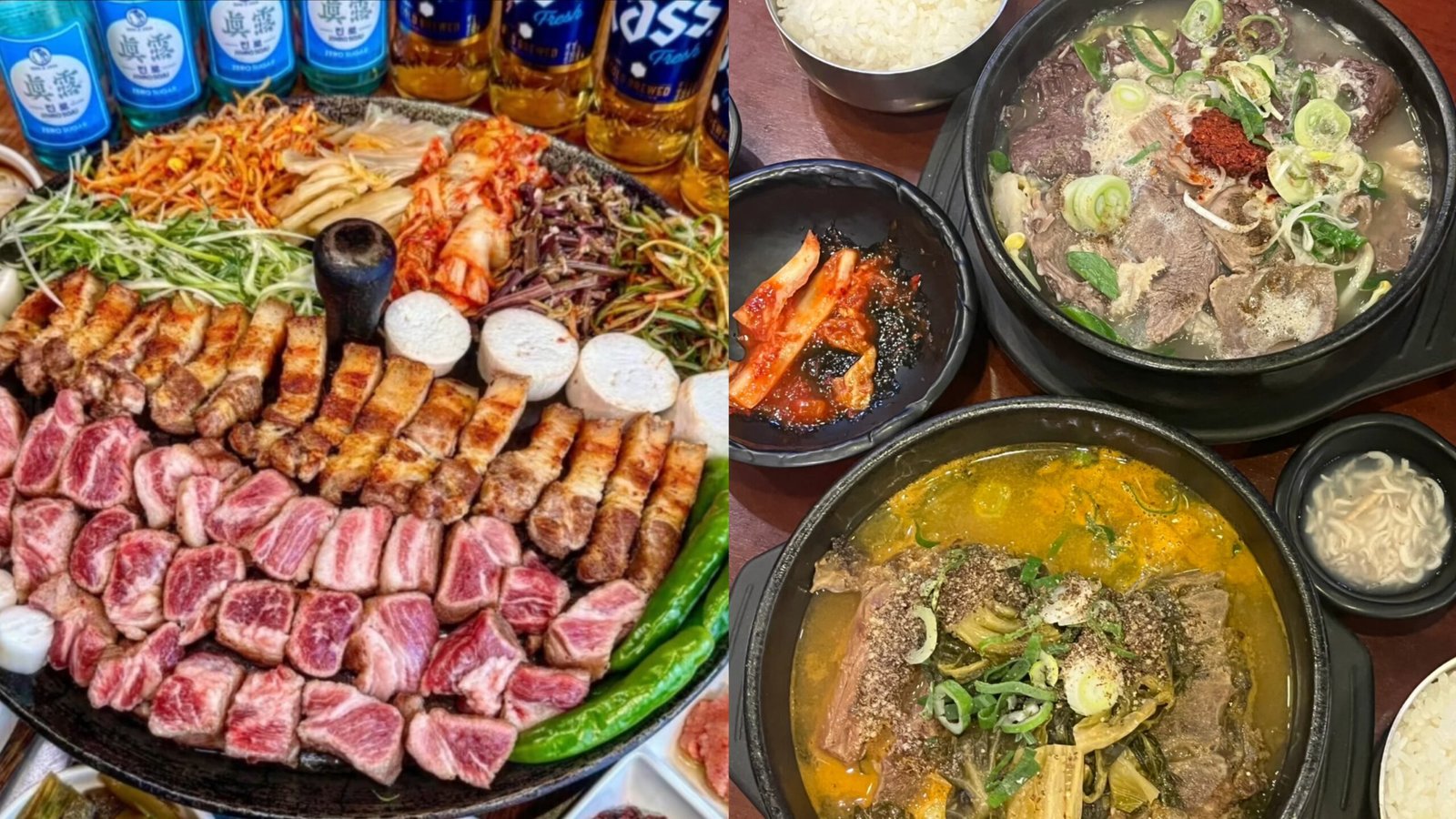 炭烤豬肉/湯飯