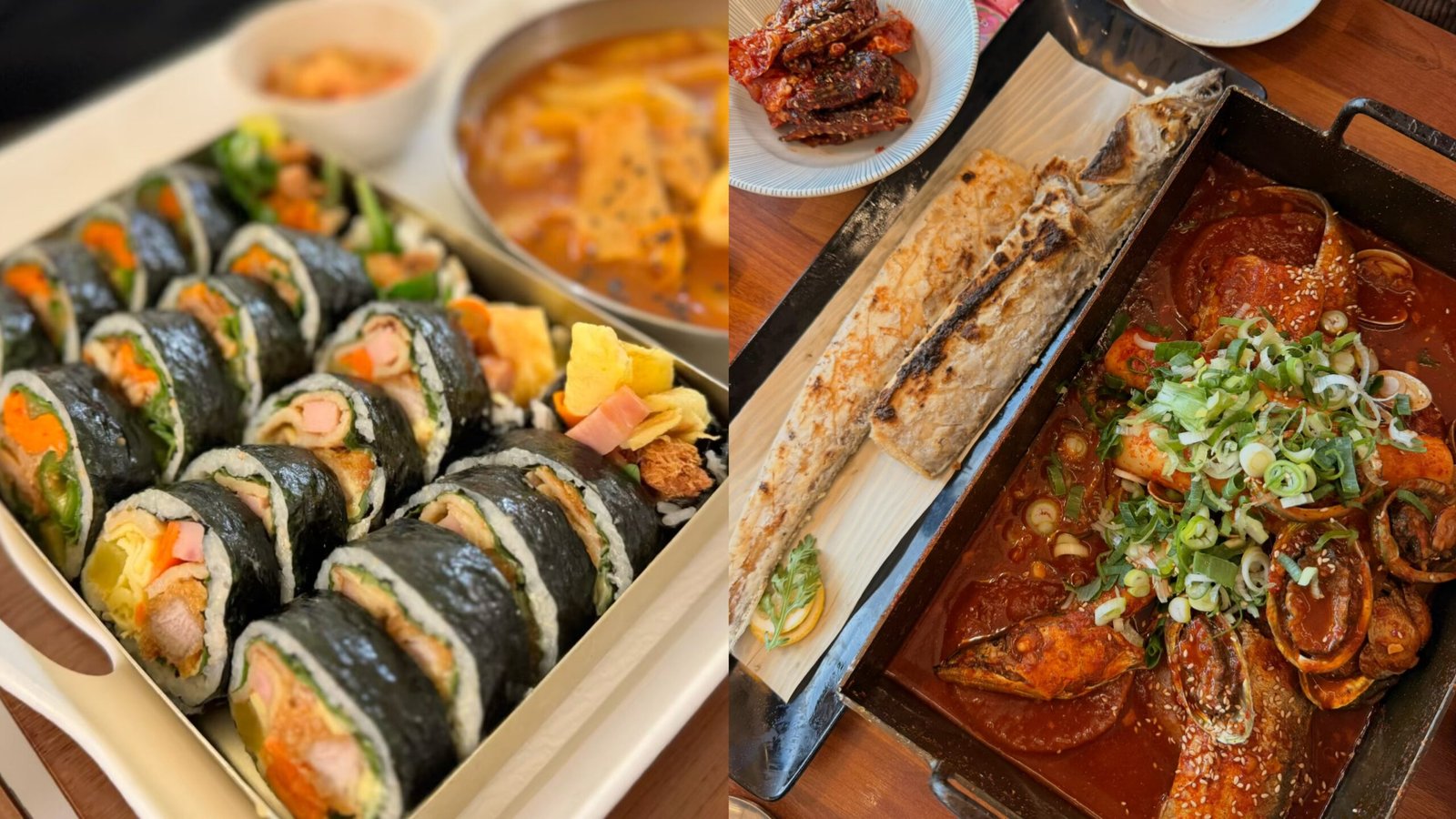 黑豬肉飯捲/辣燉白帶魚